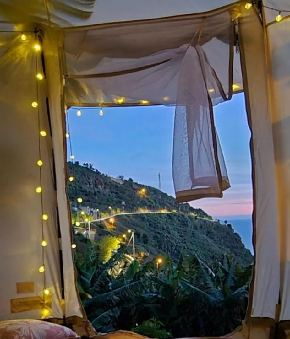 Luxury tent Romantic Glamping Bell Tent With Private Unique Bathroom Ponta do Sol