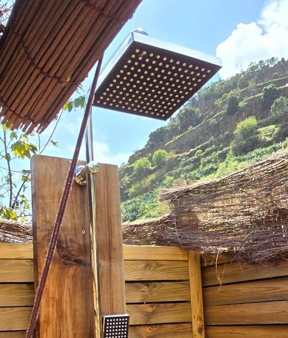 Romantic Glamping Bell Tent With Private Unique Bathroom Ponta do Sol  Portugal