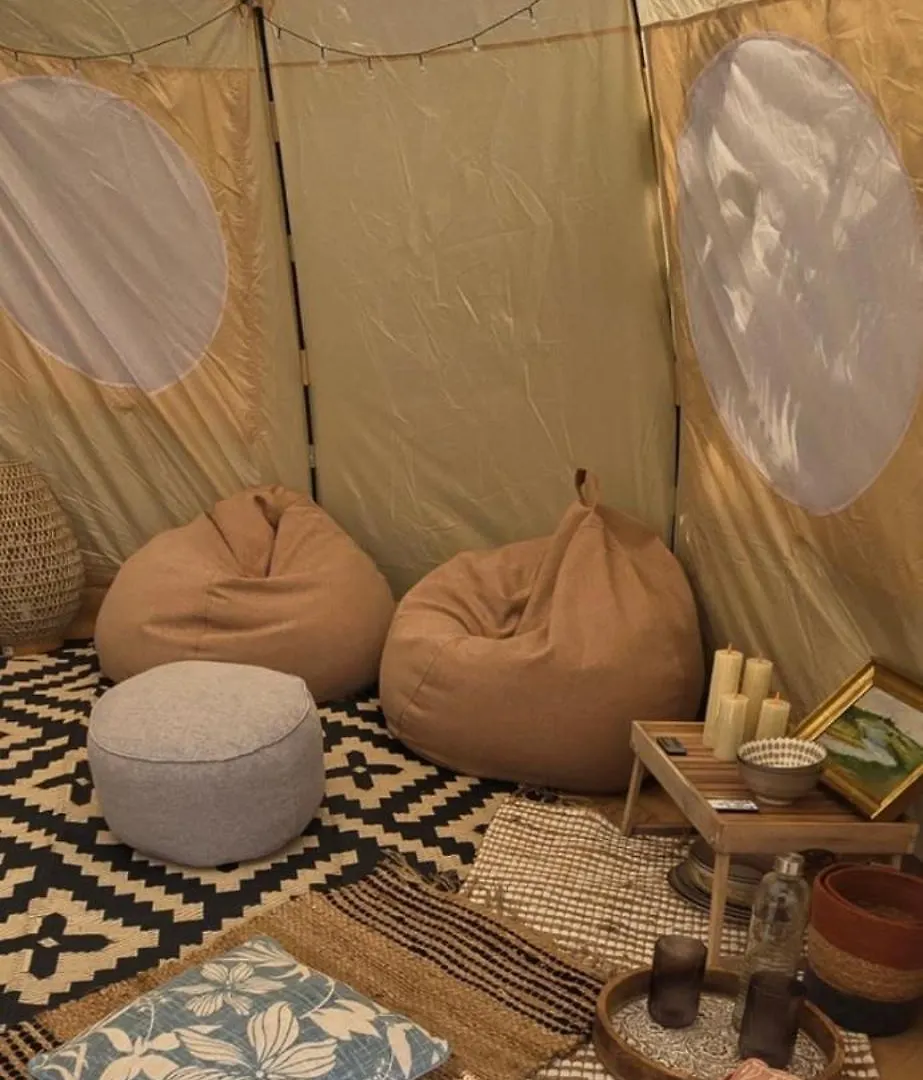 Romantic Glamping Bell Tent With Private Unique Bathroom Ponta do Sol  Ponta do Sol (Madeira)