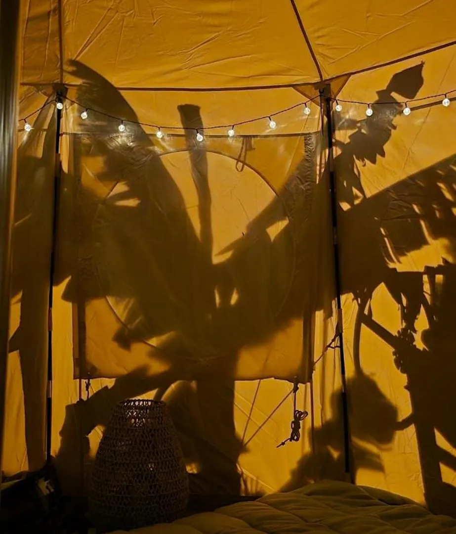 Romantic Glamping Bell Tent With Private Unique Bathroom Ponta do Sol