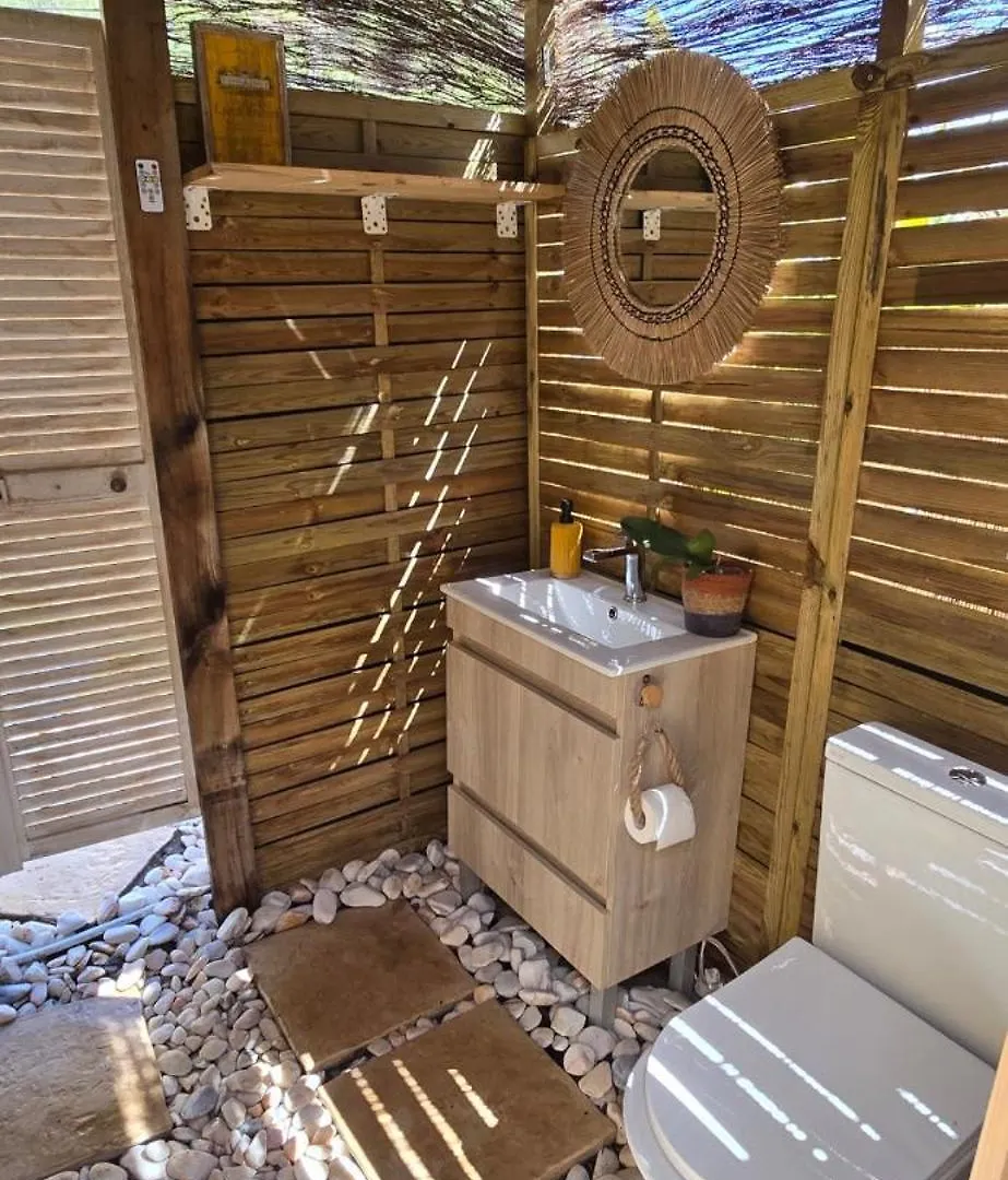 Romantic Glamping Bell Tent With Private Unique Bathroom Ponta do Sol  0*, Ponta do Sol (Madeira)